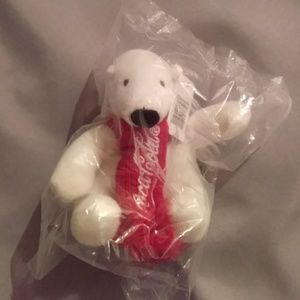 Nwt COCA COLA BEAR SMALL PLUSH